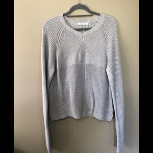 Caroline Grace gray pullover Sweater
